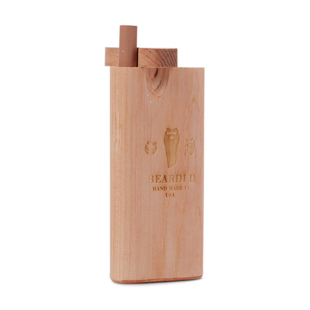 Classic Dugout - Chillum Pipe - Cherry