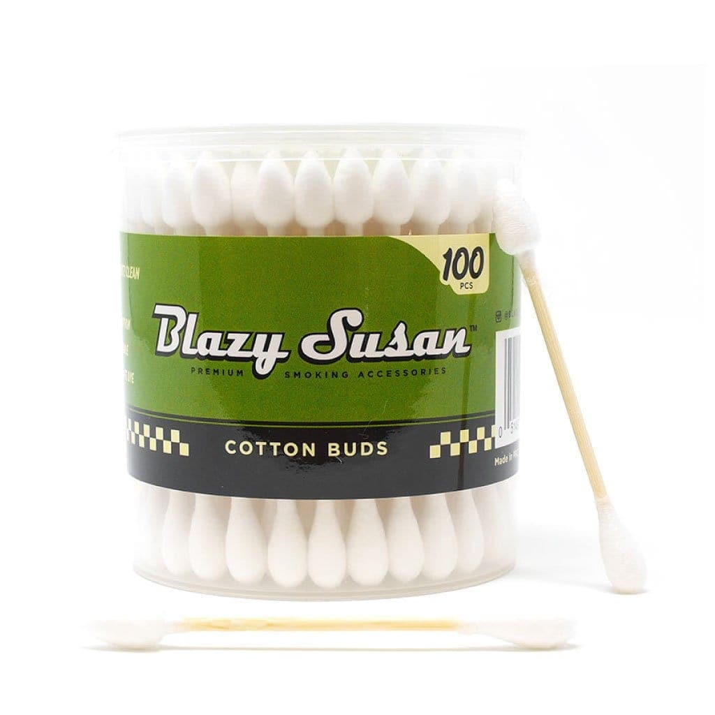Blazy Susan Accessory White / 100 Count Blazy Susan Cotton Buds 500-BLAZY-SUSAN-COTTON-100C-WHTE