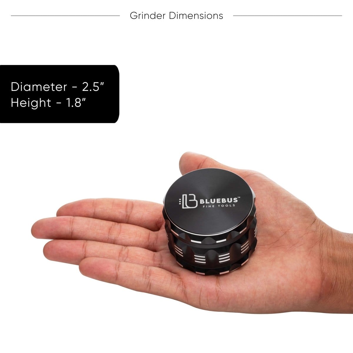 Blue Bus fine tools Grinder Blue Bus GAC 2.5" Ceramic Grinder