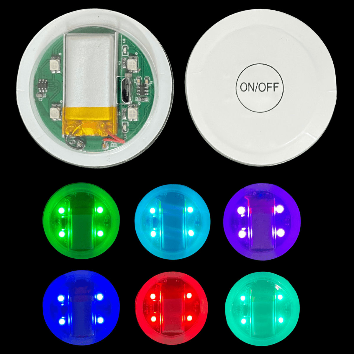 Glow Guard Protection USB Rechargeable LED Light Puck Replacement