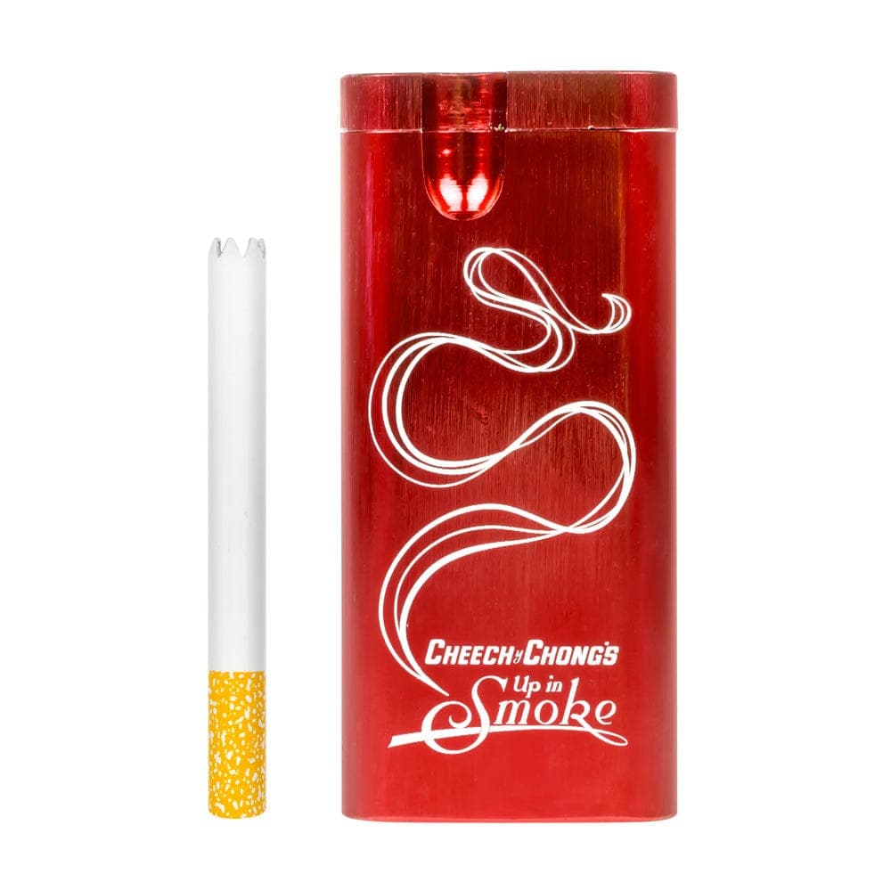 Cheech and Chong Up in Smoke Dugout Red Large Aluminum Dugout