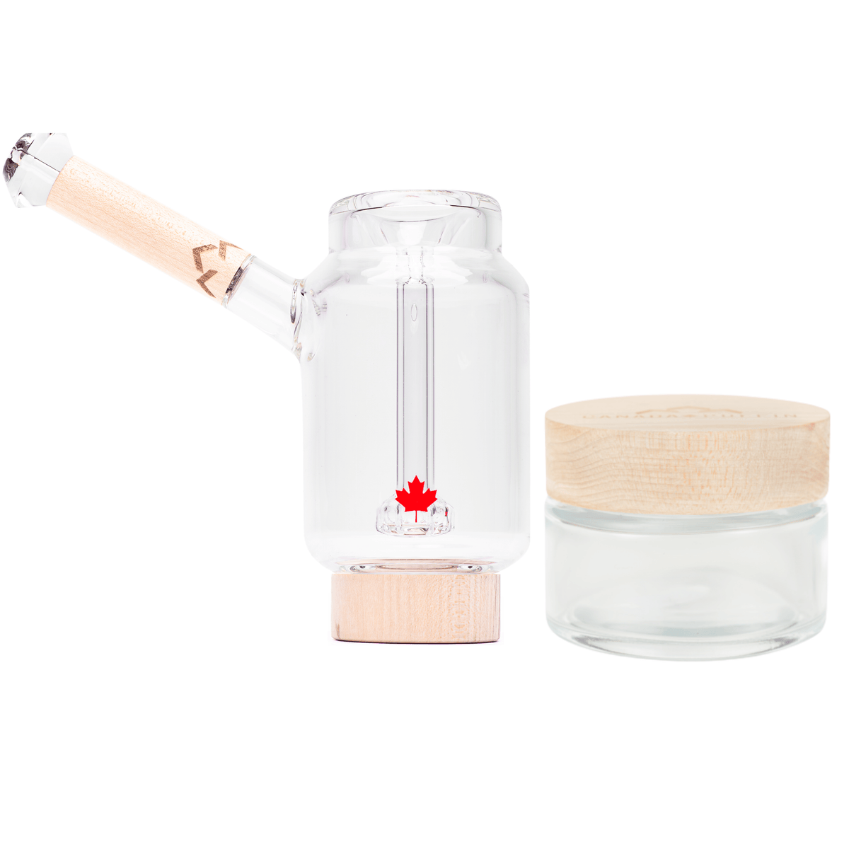 Canada Puffin Arctic Bubbler and Jasper Storage Jar Bundle