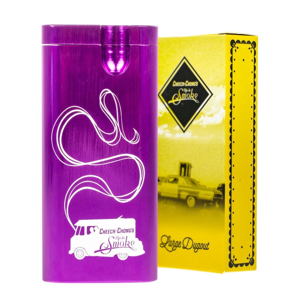 Front view of the Large Aluminum Dugout, showcasing its sleek, metallic silver finish against a neutral backdrop.