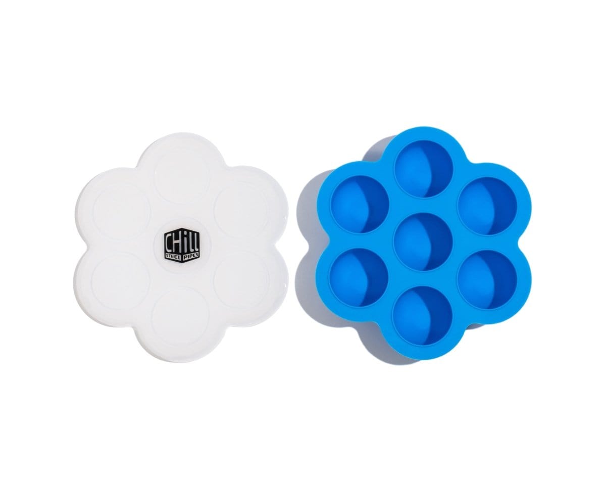 Chill Steel Pipes Ice Cube Tray Chill Extra Large Ice Cube Tray Set