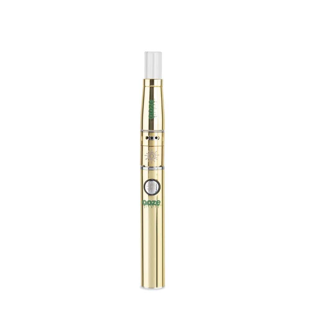 Ooze Batteries and Vapes Gold Ooze Fusion Atomizer Vape Battery