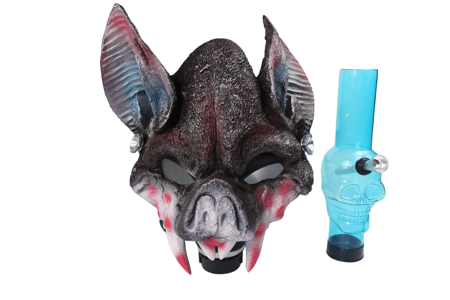 Cloud 8 Smoke Accessory bong Bat Halloween Style Gas Mask Bong Mask Hookah
