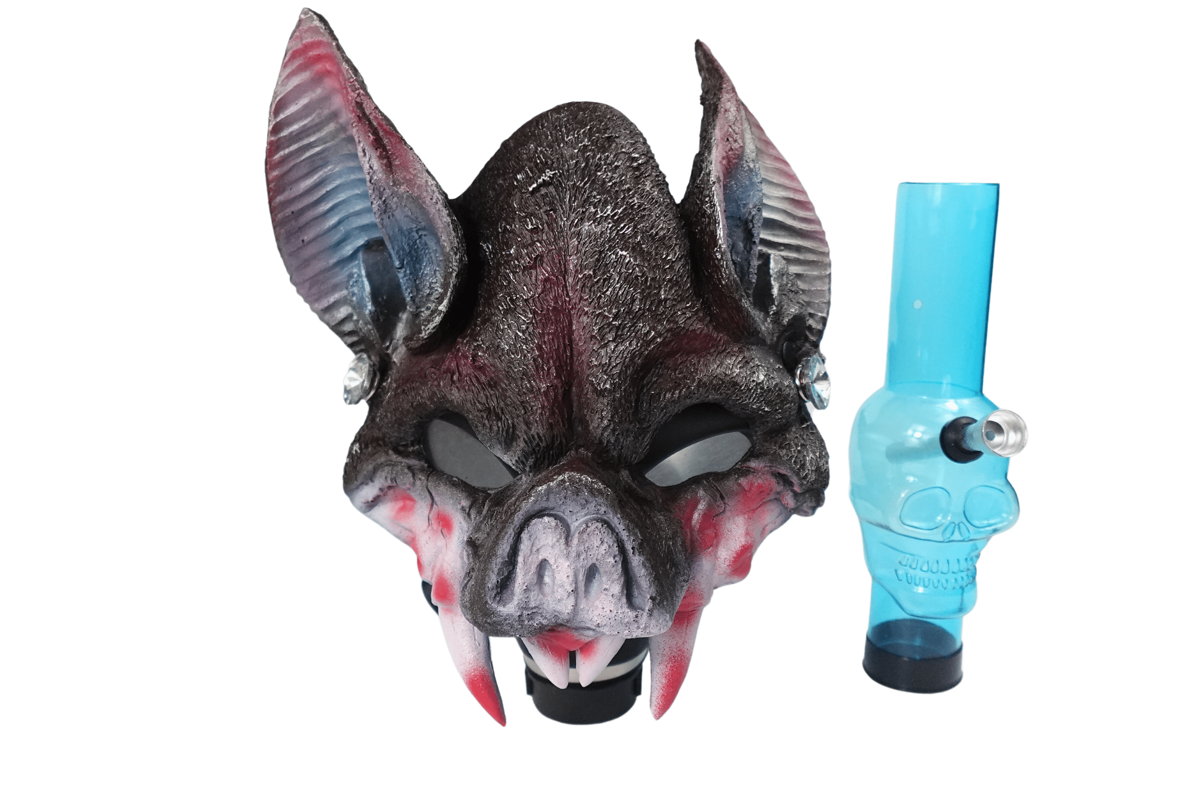 Cloud 8 Smoke Accessory bong Bat Halloween Style Gas Mask Bong Mask Hookah