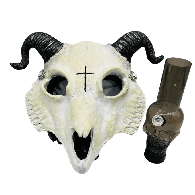 Cloud 8 Smoke Accessory bong Death Halloween Style Gas Mask Bong Mask Hookah