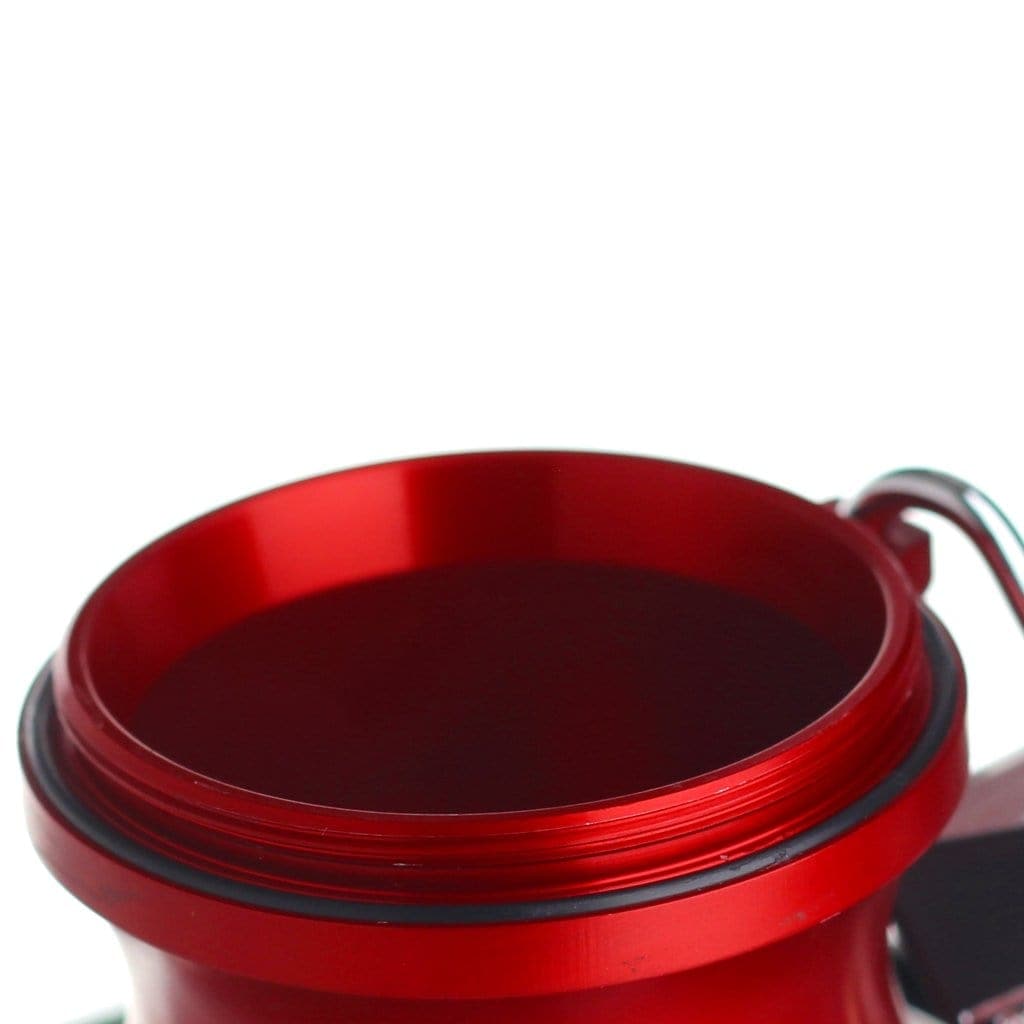 Close-up view inside the Compton Vault, showcasing its dark interior and clean, cylindrical shape.