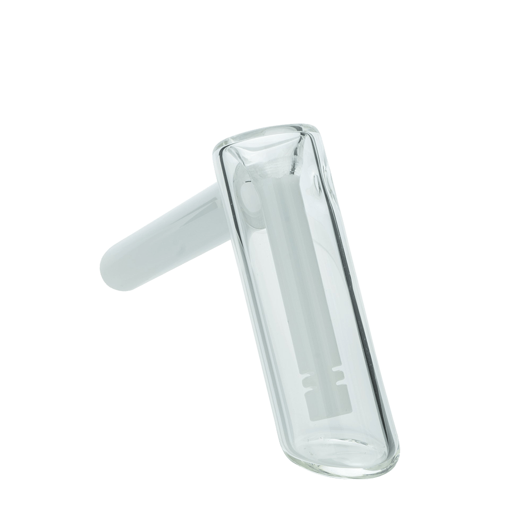 MAV Glass Hand Pipe White Hammer Bubbler