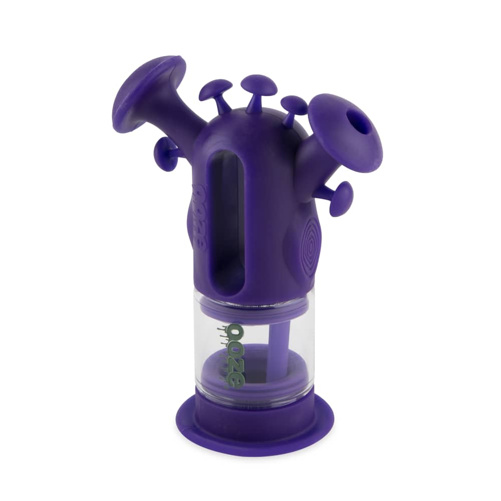 Ooze Silicone and Glass Trip Pipe Silicone Bubbler