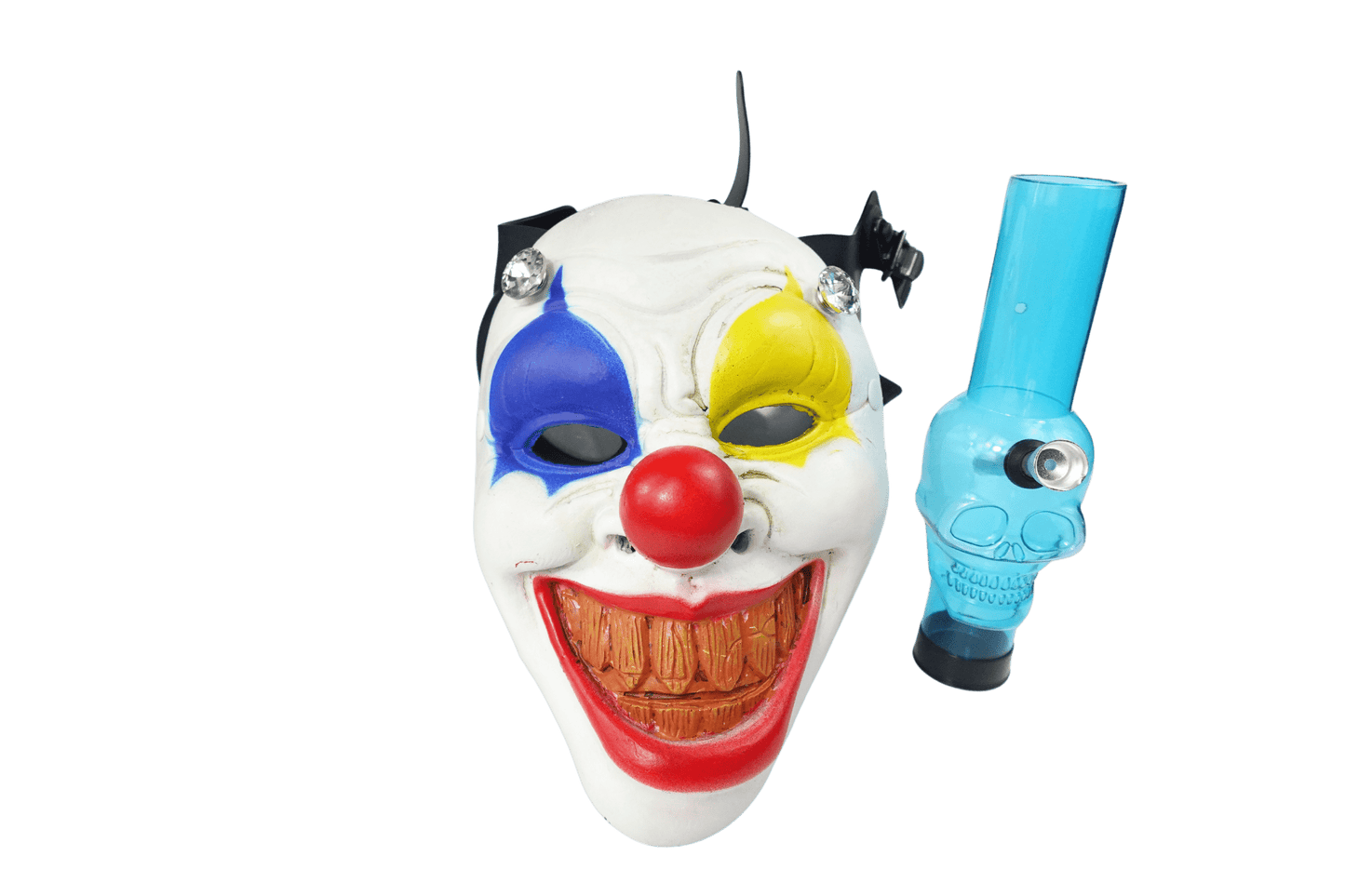 Cloud 8 Smoke Accessory bong Clown Halloween Style Gas Mask Bong Mask Hookah