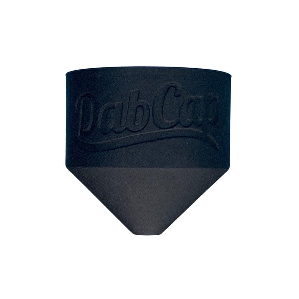 A studio shot of the Dab Caps, showing a dark, angled view of the product against a plain white background.