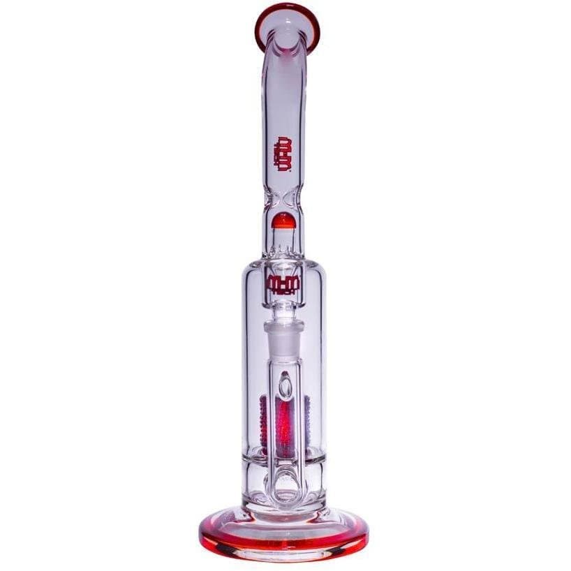 MM-TECH-USA Waterpipe Red Dab Rig Chandelier Gravity Bubbler by M&M Tech