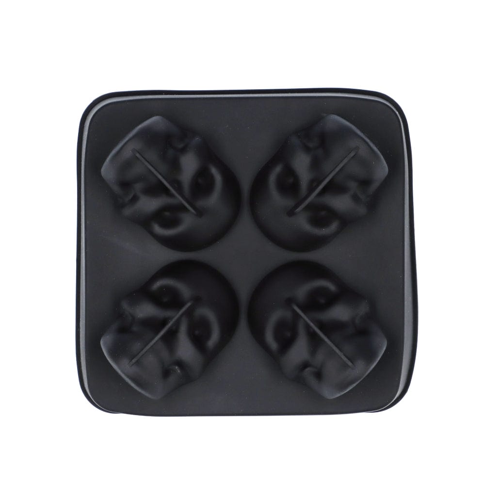 Daily High Club Bakeware Silicone Tray Black Skull 2 Piece