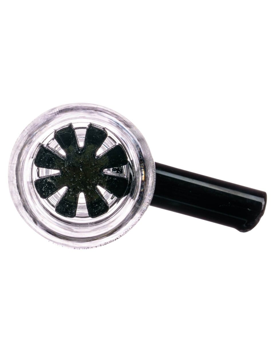 Close-up view of the Screen Bowl, showing its circular shape and perforated inner chamber against a plain white background.