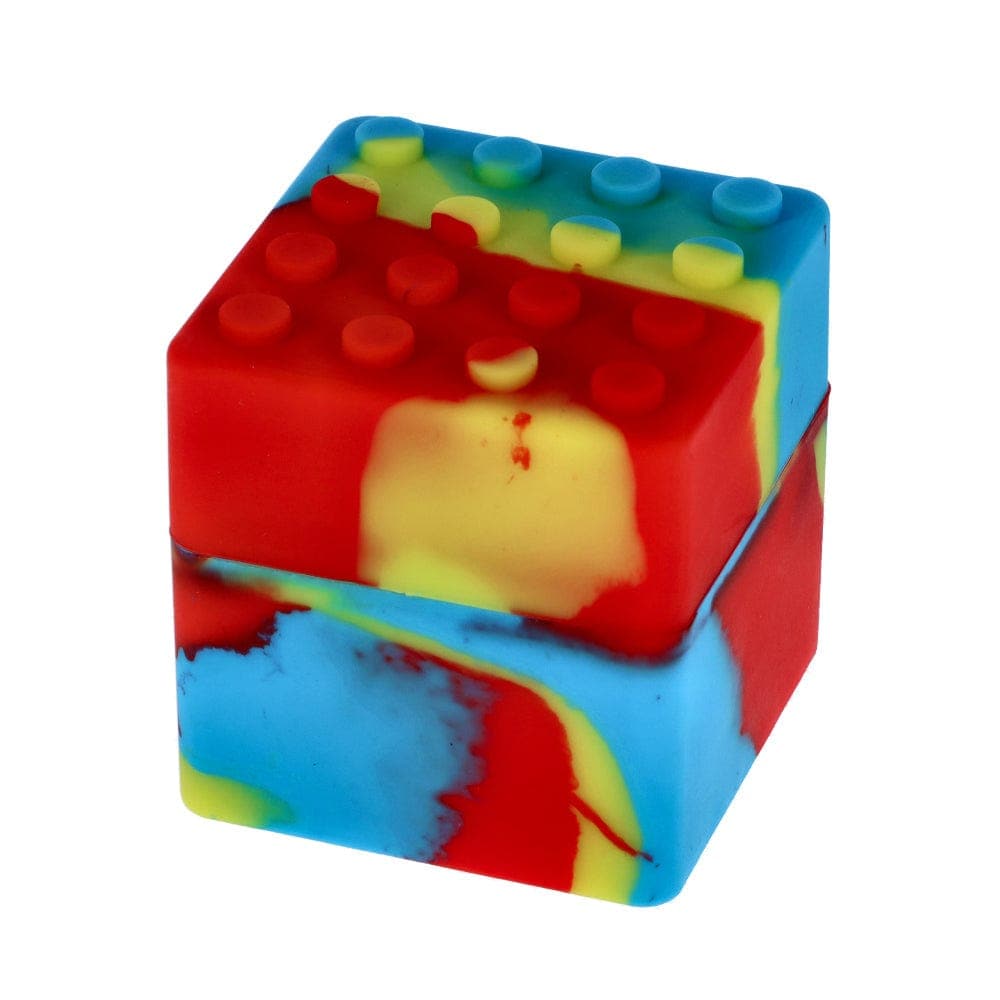Front view of the Budder Buddy 60ml Silicone Container, showcasing its vibrant color and smooth, rounded shape.