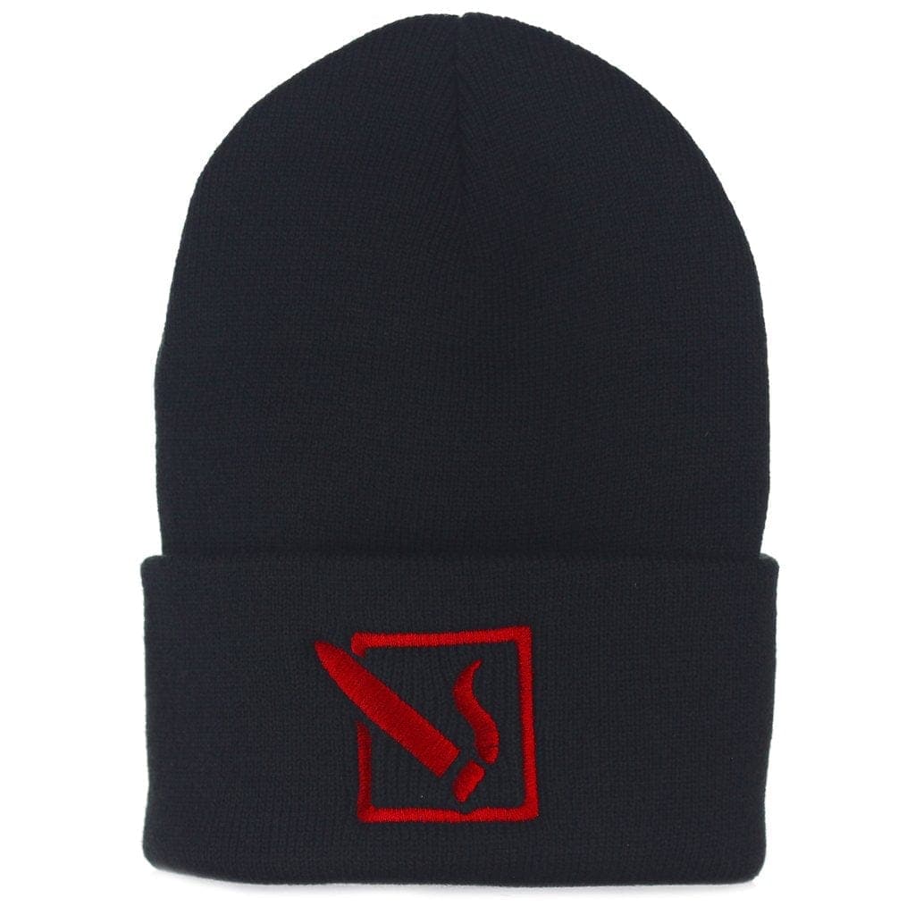 Overcast Clothing Red Daily High Club Doob Beanie