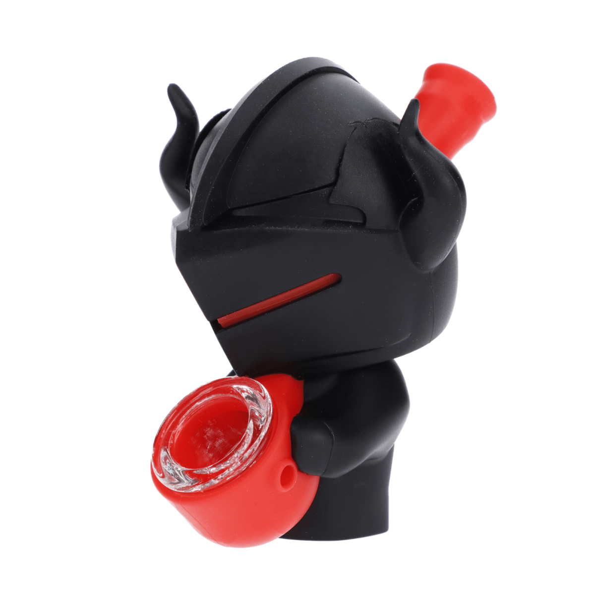 Side view of the Black Knight Silipipe, showcasing its sleek, dark silhouette against a plain white background.