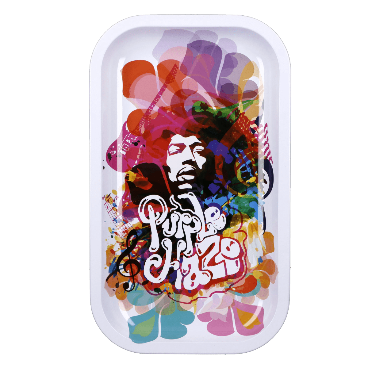 Front view of the "Dia de los Muertos" Box, displaying a colorful, decorated container with intricate floral patterns.