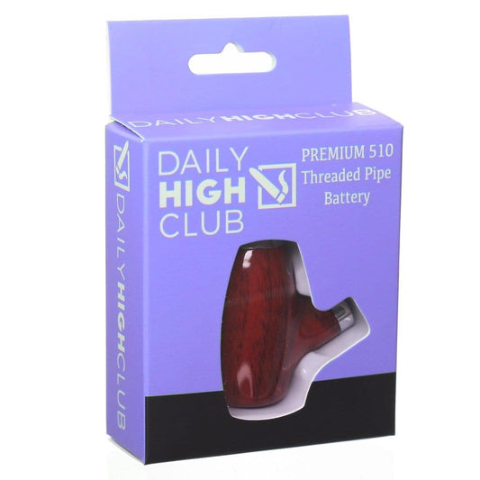 Daily High Club Vape Daily High Club Wood Pipe Battery 600-PIPE-BATTERY