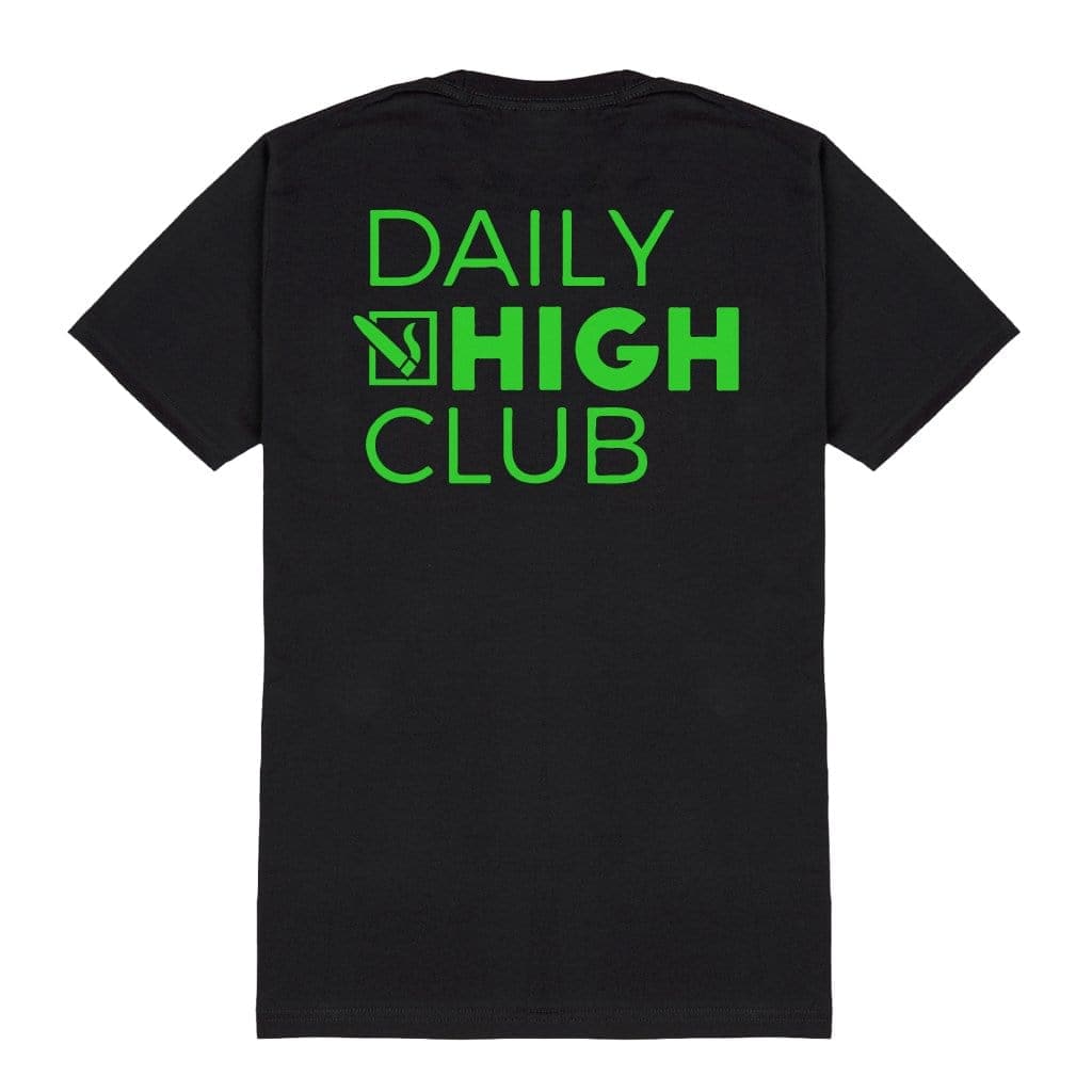 Overcast Clothing Small Daily High Logo Tee Shirt (Green)