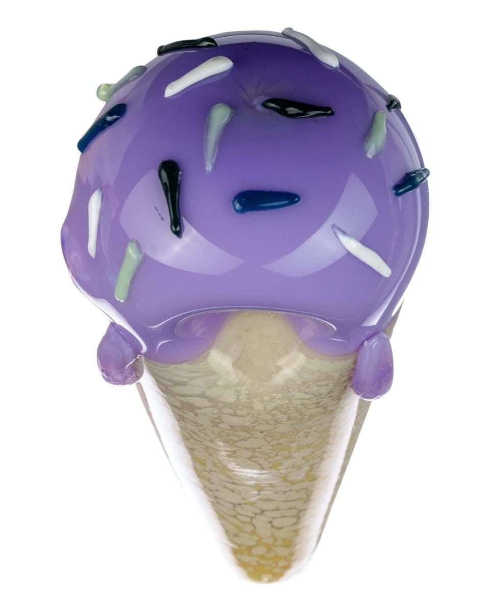 Daily High Club Hand Pipe Grape Sherbet Single Scoop Ice Cream Spoon Pipe
