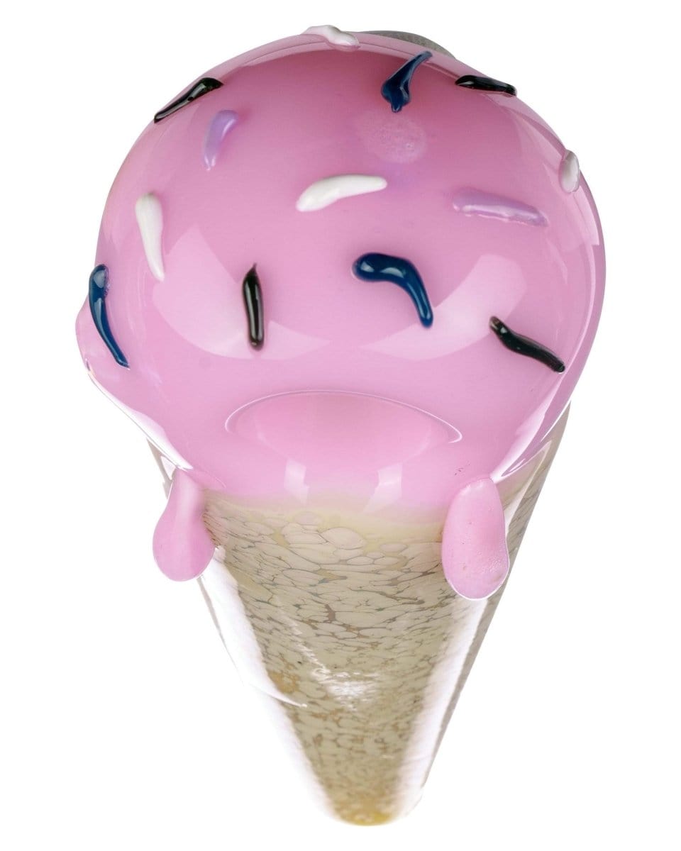 Daily High Club Hand Pipe Strawberry Single Scoop Ice Cream Spoon Pipe