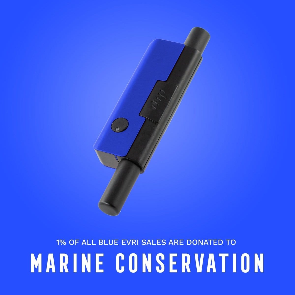 Front view of the Evri Starter Pack against a solid blue background.