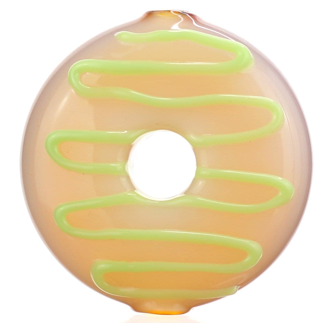 Daily High Club Glass Glazed Daily High Club "Donut" Blunt/Joint Holder + Pendant