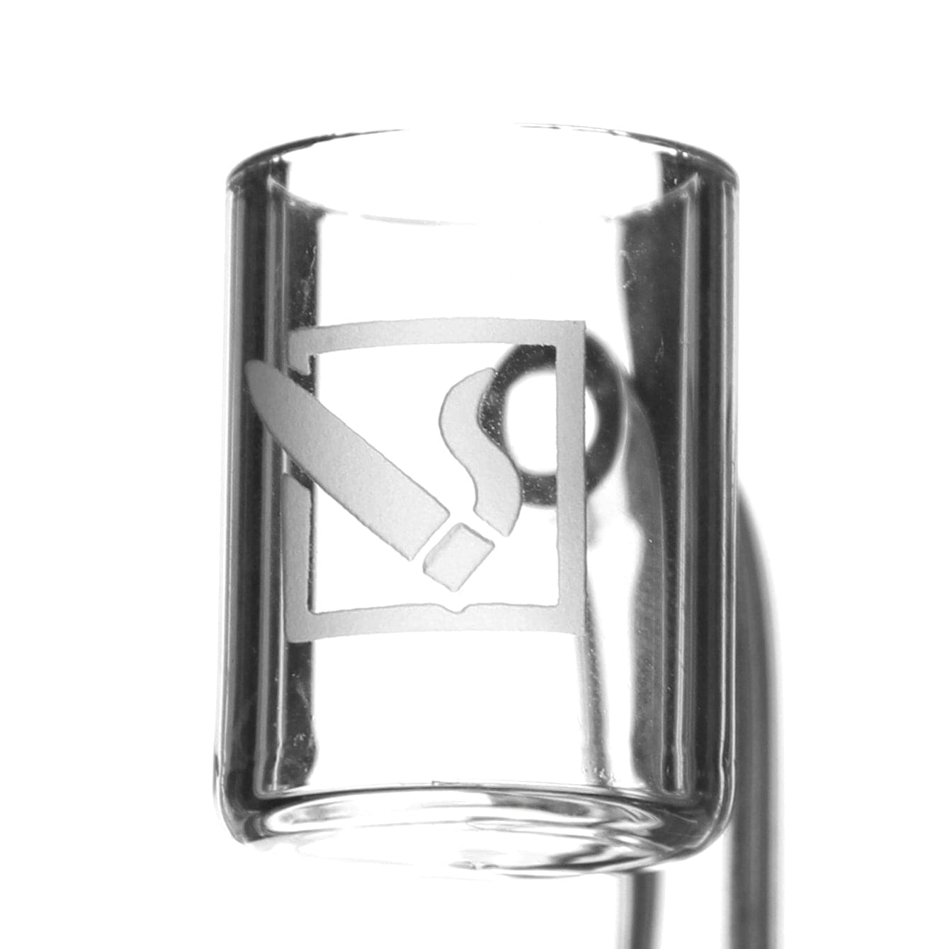 Benext Generation Glass Daily High Club Sandblasted Doob Logo Banger