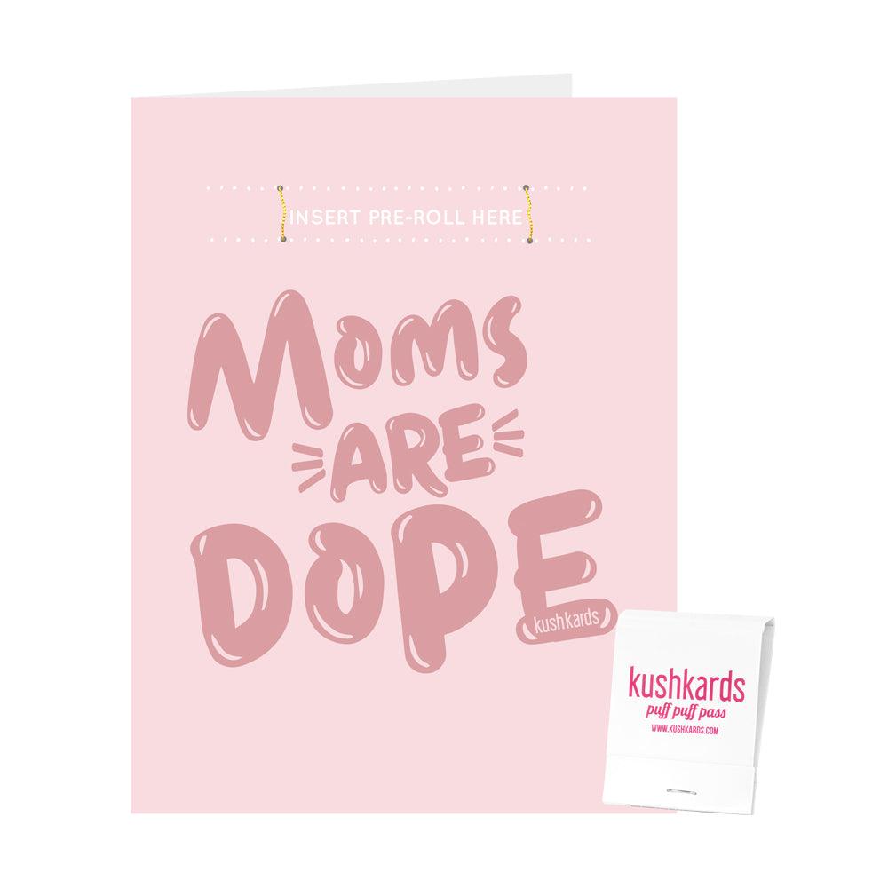 KushKards Greeting Card KushKard 💕 Dope Mom Cannabis Greeting Card