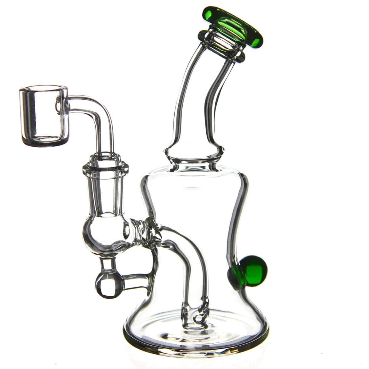 Benext Generation Glass Green The Drip Dab Rig