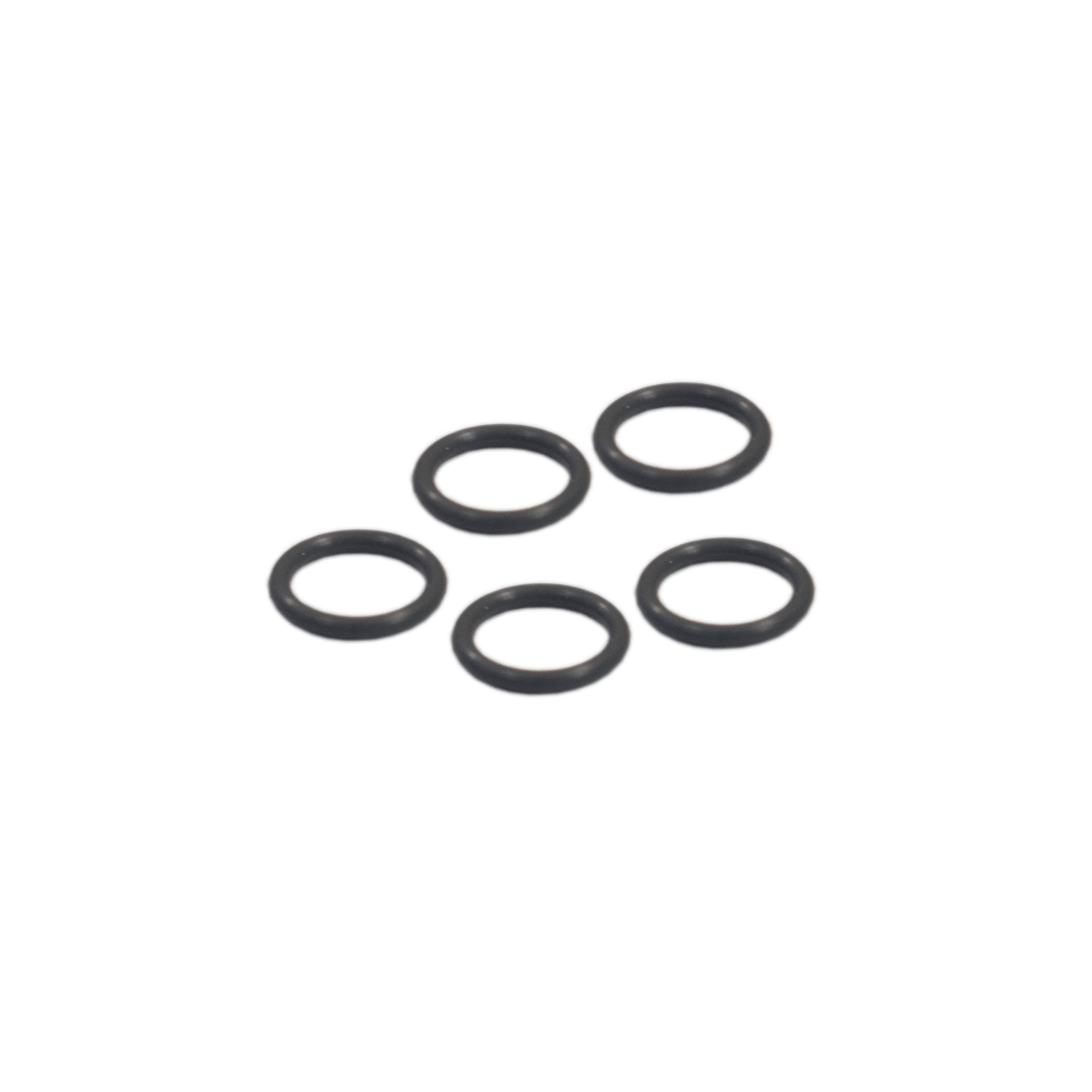 Close-up of the High-Temp O-Ring Kit, showing a collection of black rubber rings neatly arranged on a white surface.