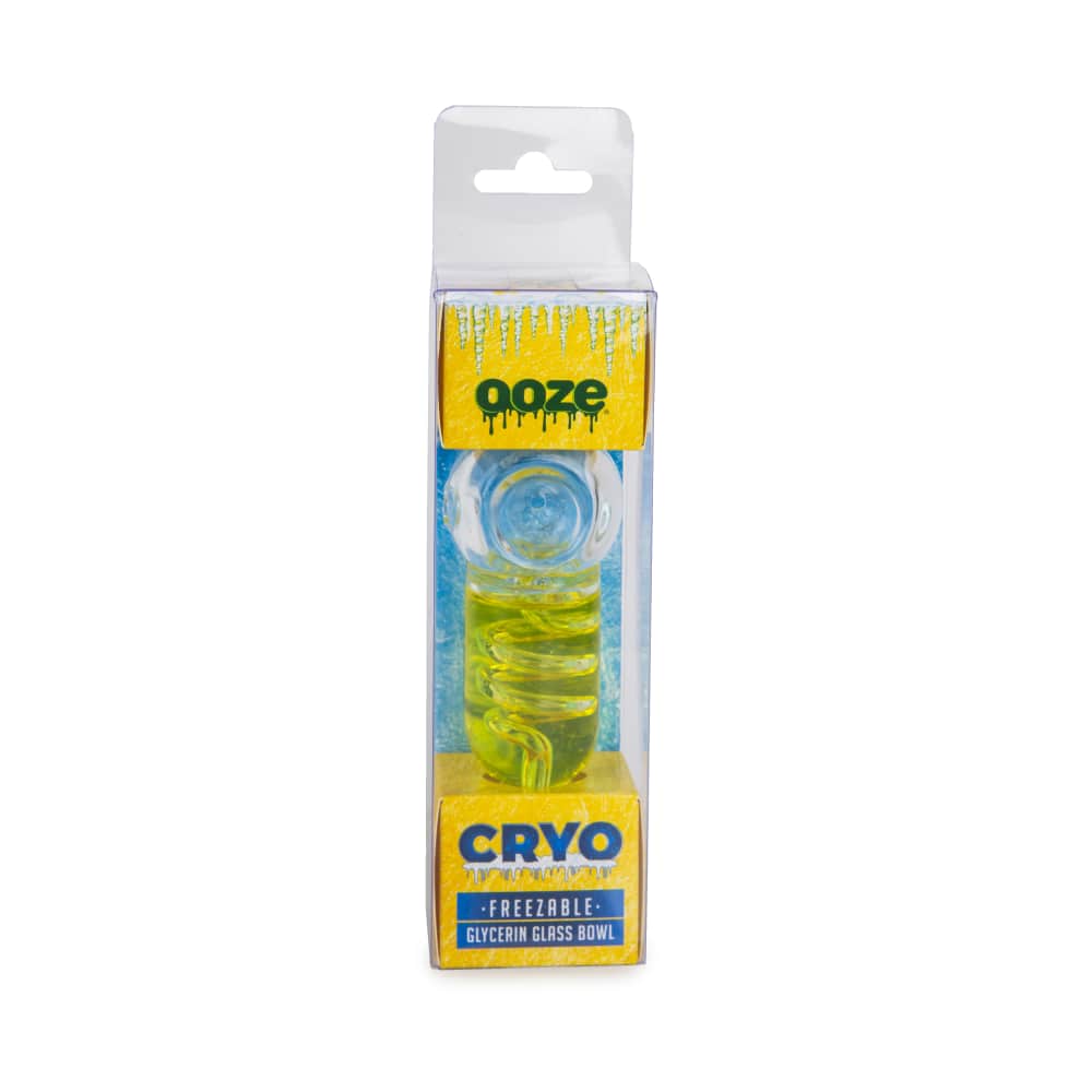 Ooze Silicone and Glass Ooze Cryo Freezable Glycerin Glass Bowl