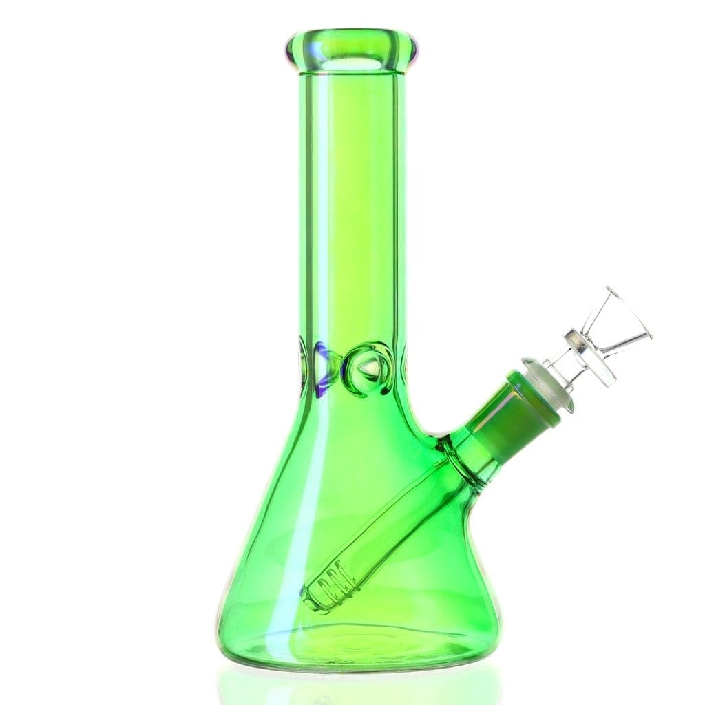 Benext Generation Glass Green Electric Neon Beaker Bong