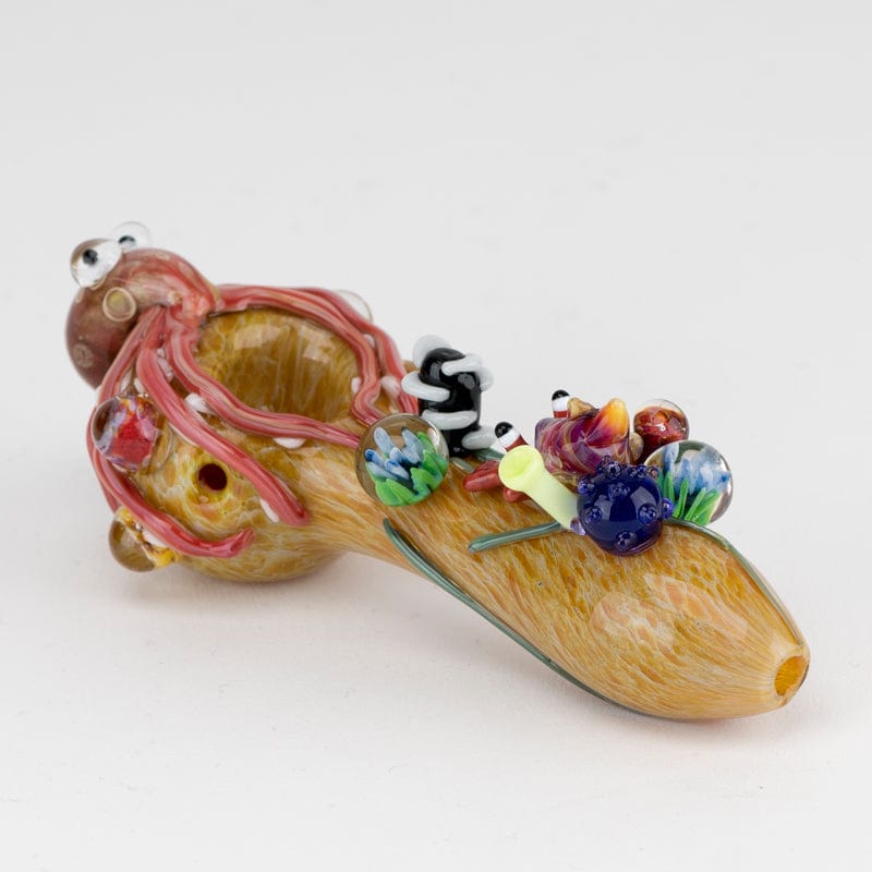 Empire Glassworks Hand Pipe Kraken Small Spoon Pipe