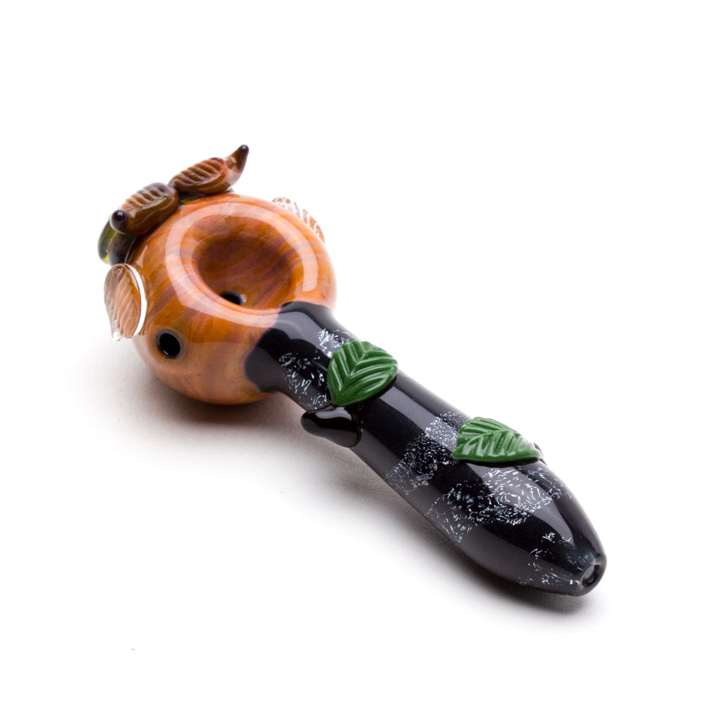 Empire Glassworks Hand Pipe Owl Mini Spoon Pipe