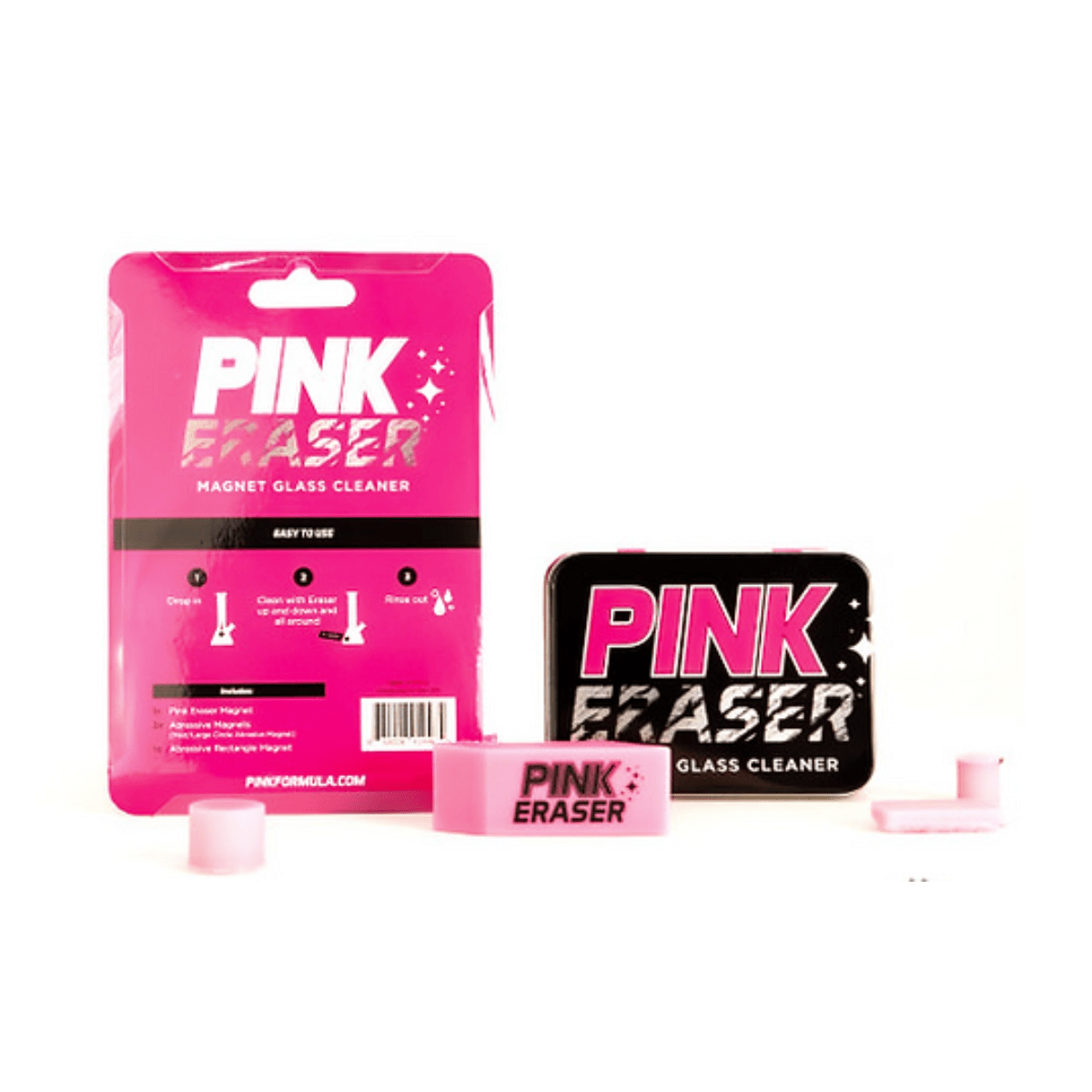 Pink Formula Magnet Glass Cleaner Pink Eraser - Magnet Cleaner