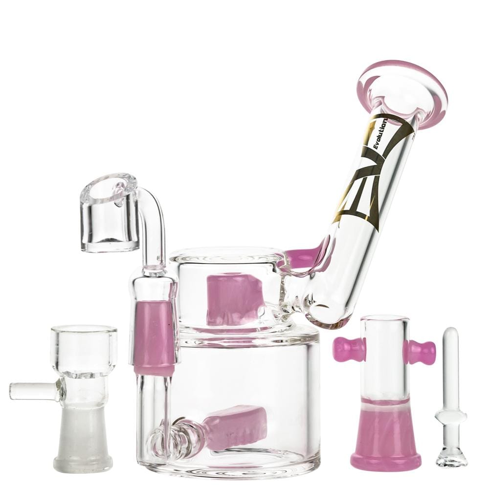 Evolution Dab Rig Pink Morning Glory 6" Rig