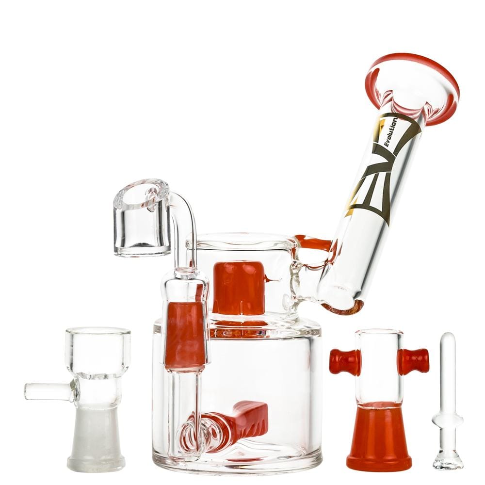 Evolution Dab Rig Red Morning Glory 6" Rig