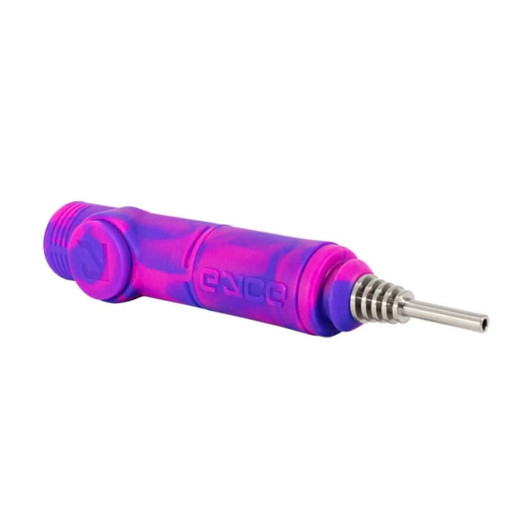 A close-up of the Eyce Silicone Nectar Collector, angled slightly upward against a plain white background.