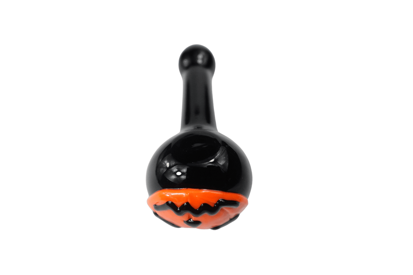 Cloud 8 Smoke Accessory Hand Pipe 5'' Halloween Pumpkin Face Jack O'Lantern Glass Spoon Glass Hand Pipe