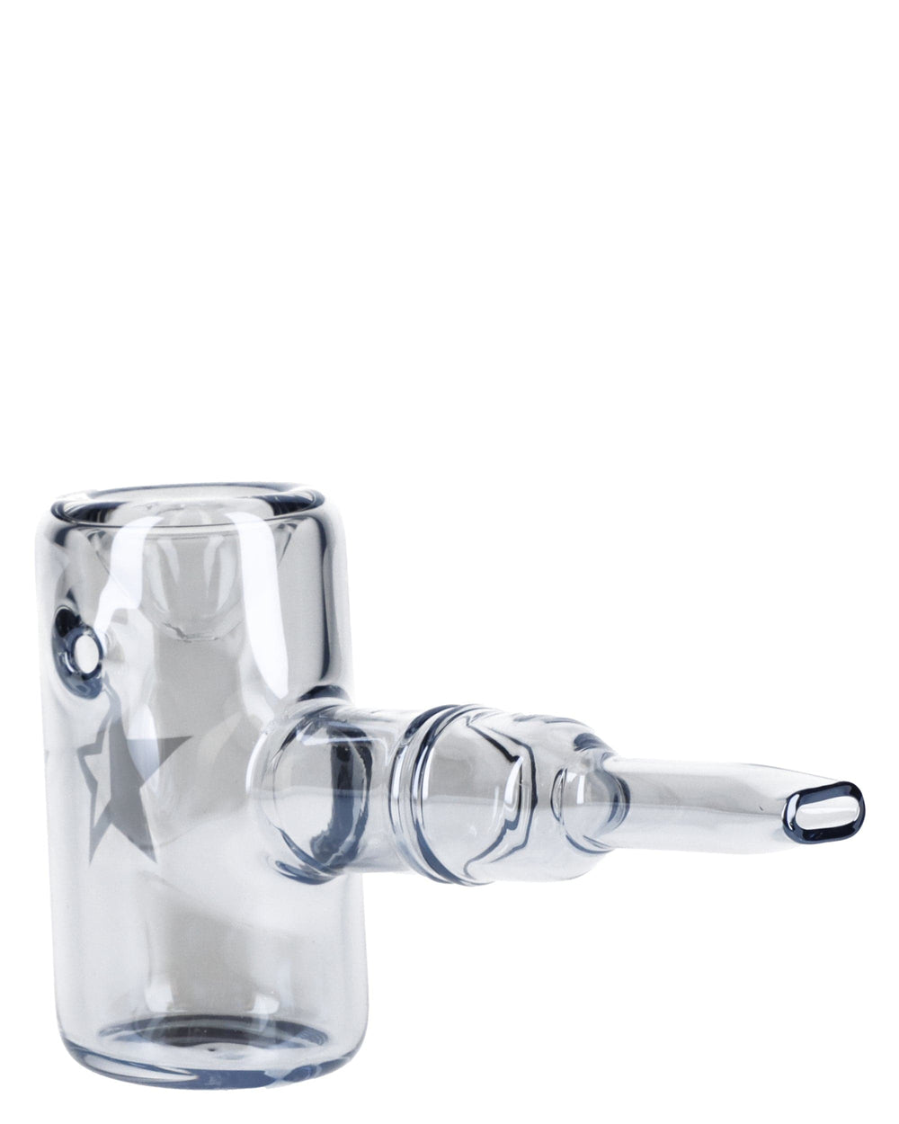 Chrome Sherlock Pipe - 5in Gray - Famous Brandz X