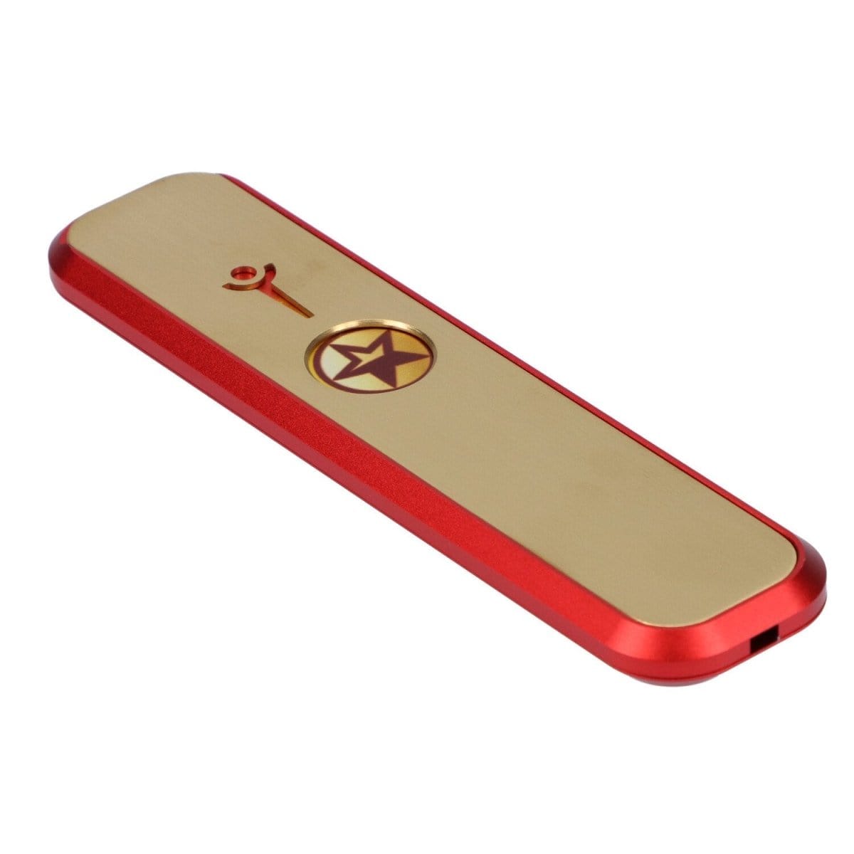 Front view of the Nebula 6" Genius Hand Pipe, showcasing its sleek, dark-colored design against a plain white backdrop.