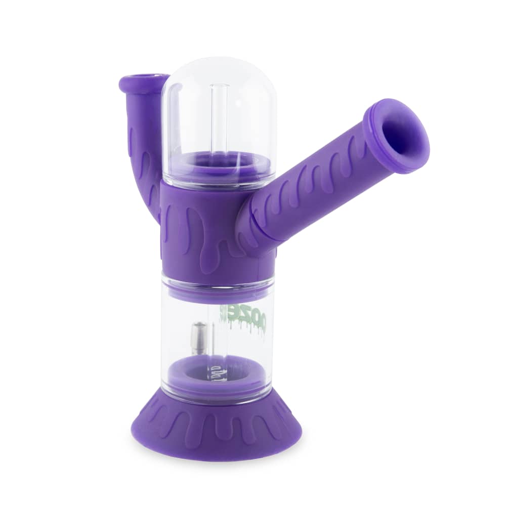Ooze Silicone and Glass Ooze Cranium Silicone 4-in-1 Hybrid Water Pipe