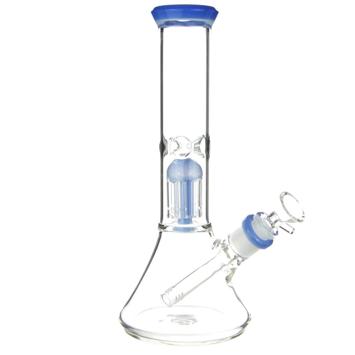 Benext Generation Glass Light Blue Flower Vase Beaker Bong