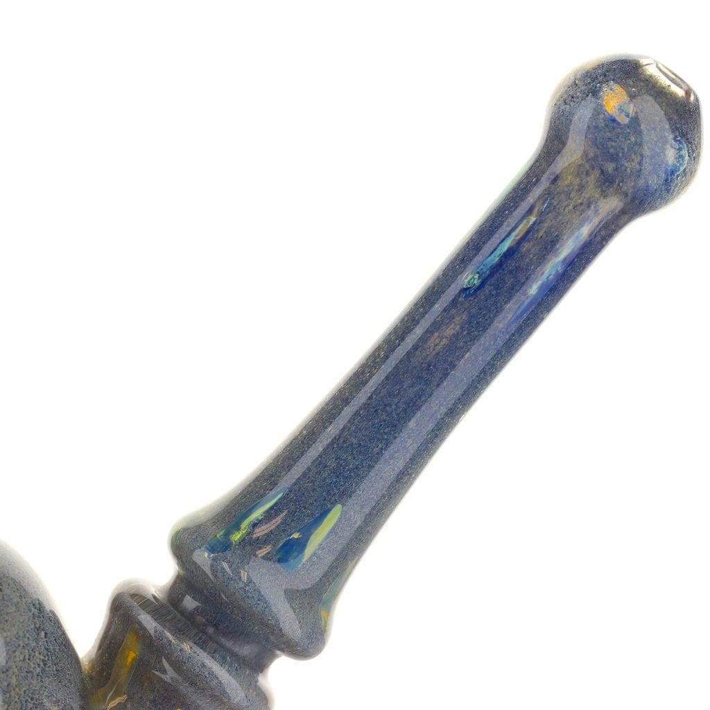 Himalayan Glass Glass Footed Sherlock Pipe