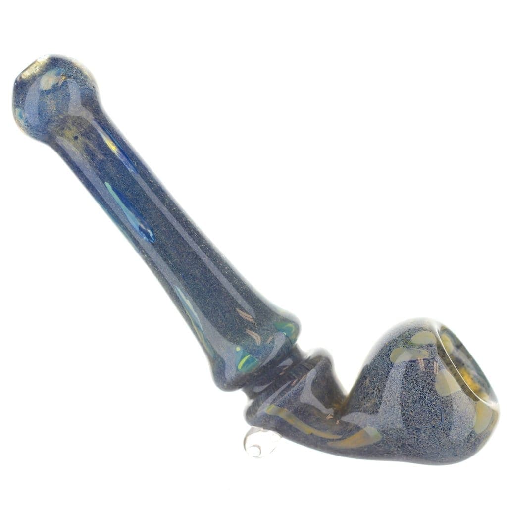Himalayan Glass Glass Footed Sherlock Pipe