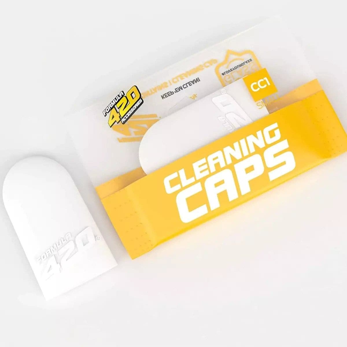 A close-up shot of the Formula 710 Cleaning Kit Bundle, featuring a white container with colorful branding details.